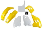 Ufo Oem Color Plastic Kit Fits 93-95 RM125, RM250. Fixed Price $129.95.