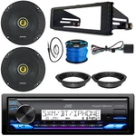 Jvc KD-X38MBS Radio Receiver, 2X 6.5" Speaker W/ Adapter,wire, Dash Kit, Antenna. Fixed Price $258.49.