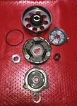 08 Suzuki DRZ-70 Centrifugal Clutch And Oil Filter Cover 20.1068. Fixed Price $111.80.