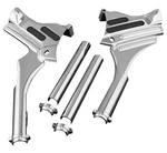 Kuryakyn 7866 Chrome Deluxe Neck Covers For Harley 95-07 Touring. Fixed Price $234.99.