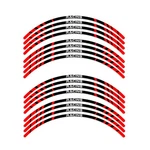 Red STRIPE2 17 Inch Edge Rim Sticker For Kawasaki Ninja ZX-14R 16 18 19 20. Fixed Price $33.87.