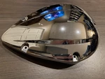 Show Chrome Air Cleaner Cover Free Spirit Motorcycle 53-425 Honda VT750. Fixed Price $49.99.