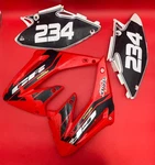 2004 Honda CR125R Oem Right & Left Radiator Cover Cowl Plastic. Fixed Price $149.99.
