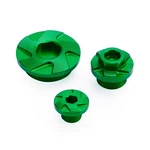 Crankcase Cover Oil Filler Plug Kit Green For Kawasaki KX250F / KX450F 11-18. Fixed Price $20.60.