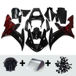 Red Black Fairing Kit For Yamaha R1 2002 2003 YZF1000 Abs Injection Bodywork. Fixed Price $426.95.