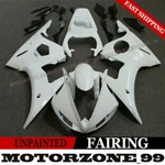 Unpainted White Fairing Kit For Yamaha Yzf R6 2005 Abs Injection Molded Bodywork. Fixed Price $239.01.
