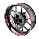 17 Inch GP07 Red Vinyl Wheel Rim Stickers For Yamaha FZ10 MT-10 18 19 20 21. Fixed Price $29.49.