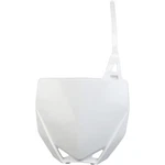 Ufo Plastics Front Number Plate - White Motorcycle Street Bike Dirt YA04869046. Fixed Price $33.84.