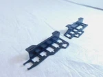 1990-2000 Honda GL1500 Goldwing Left & Right Air Fan Duct Mount Brackets. Fixed Price $24.99.