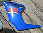 05-06 Suzuki Gsxr 1000 Left Side Mid Cowl Blue Fairing Cover 94483-41G-YBB. Fixed Price $100.00.