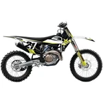 Factory Effex 2019 Rockstar Shroud Graphic Kit Husqvarna 22-07640CL77. Fixed Price $64.97.