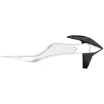 Polisport Radiator Scoops Bk/clr Ktm 8422100006. Fixed Price $46.48.