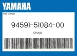 Yamaha Genuine Chain 94591-51084-00. Fixed Price $22.24.