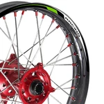 For Honda XR650L 16 17 19 20 21/18 Inch Mx Dirt Bike Green Wheel Stickers R02. Fixed Price $31.45.