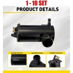 For Polaris Ranger Crew Xp 1000 Eps Northstar 18-25 Wiper Washer Fluid Pump 1-10. Fixed Price $13.29.