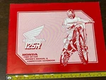 1989 Honda CR125R Factory Owners Manual & Competition Handbook 31KZ4600. Fixed Price $57.00.