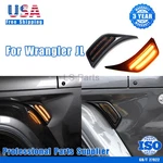 2PCS Amber Fender Led Turn Signal Air Vent Lights Fit Jeep Wrangler Jl Jt 2018+. Fixed Price $21.27.