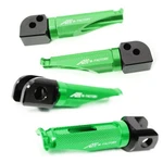 Green Mfp Front Rear Footpegs For Z1000 Sx / Ninja 14 15 16 17 18. Fixed Price $97.16.