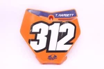 2014 Ktm 450 Sxf Front Plate Number Cover Fairing Cowl R1593. Fixed Price $34.95.