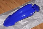 Yamaha Blue Plastic Original Front Fender 08-26, 1B2-F1511-10-00. Fixed Price $67.95.