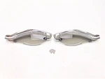 Kuryakyn - 1246 Adjustable Fairing Deflectors, Chrome Mounts. Fixed Price $120.00.