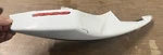 Used Suzuki Rear Tail Plastic Fairing Blue White Gsxr 1000 45511-41G00. Fixed Price $60.00.