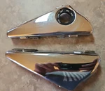 Harley V-rod Vrsca Vrscb Vrscd Chrome Fuel Cell Side Cover Kit 66310-02 Gc. Fixed Price $320.60.