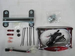 Goldwing GL1800 Curved Laydown Plate Frame (3137) With Led Run-brake Lights. Fixed Price $82.00.