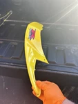 05-06 Suzuki GSXR1000 Left Side Rear Back Tail Fairing Cowl 45502-41G02-YHG. Fixed Price $100.00.