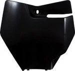 Ufo Black Plastic Front Number Plate (GG07116-001). Fixed Price $29.50.