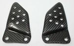 2003-2010 Buell XB9, XB12, XB12S, XB12R Front Heel Plates 100% Carbon Fiber. Fixed Price $62.37.