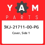 3KJ-21711-00-PG Yamaha Cover, Side 3KJ2171100PG, New Genuine Oem Part. Fixed Price $327.88.