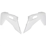 Ufo Plastics Radiator Covers/side Panels - Husky White Motorcycle Dirt Bike. Fixed Price $46.02.