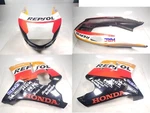 97 Honda Blackbird CBR1100XX Repsol Upper Fairing Tail Left & Right Kit Non-oem. Fixed Price $306.35.