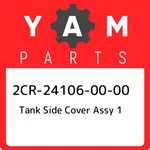 2CR-24106-00-00 Yamaha Tank Side Cover Assy 2CR241060000, New Genuine Oem Part. Fixed Price $28.18.