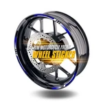 Blue 17'' Rim Wheel Sticker Decal Strip Tape P05B For Kawasaki Ninja H2R. Fixed Price $35.32.