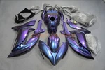 Purple Blue Chameleon &carbon Fiber Fairing Kit For Kawasaki Ninja 650 2017-2019. Fixed Price $495.99.