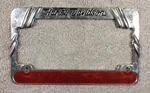 Genuine Harley-davidson License Plate Frame Pre-loved Motorcycle Size. Fixed Price $16.95.