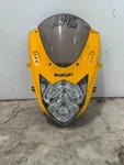 2012 11-26 Suzuki Gsxr 600 750 Front Upper Fairing Headlight Cowling Yellow Oem. Fixed Price $314.99.