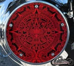 Harley Davidson Narrow Profile Derby 2016+ Touring Aztec Calender Red. Fixed Price $139.99.