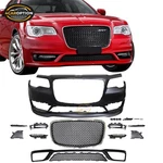 Fits 15-23 Chrysler 300 Front Bumper Cover Replacement & Grille No Sensor Hole. Fixed Price $999.99.