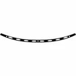 Memphis Shades Stainless Steel Ellipse Windshield Trim - Black Contrast MEB0946. Fixed Price $69.95.