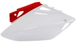 Factory Effex White Red Side Number Plates 11-75324 For Honda CRF450R 2005-2006. Fixed Price $55.27.