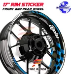17 Inch Wheel Stickers AA01 For Kawasaki ZX6RR Ninja ZX600 03-2006 04 05. Fixed Price $43.90.