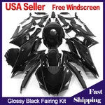 Fit For Yamaha Yzf R3 / R25 2019-2021 Glossy Black Fairing Kit Abs Bodywork Set. Fixed Price $329.00.