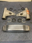 1980 Suzuki GS750L Fork Ears Headlight Mount Triple Tree Covers. Fixed Price $20.00.