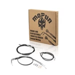 Mofun 12"-14" Handlebar Brake Clutch Throttle Cable For Harley Softail Non-abs. Fixed Price $128.99.