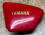 1997 Yamaha Virago Left Side Cover Plastic Panel Body Cowl Red C3. Fixed Price $89.80.