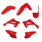 Plastic Kit Restyling Honda Cr 125 / 250 2000 - 2001 Red Fairings Polisport. Fixed Price $183.08.