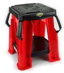 Cycra Moto Stand Unassembled With Large Rubber Top Red, Part #1CYC-2037-32UA. Fixed Price $87.99.